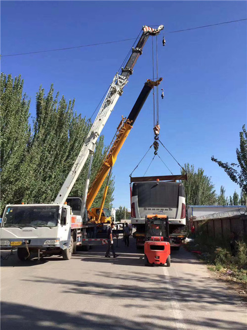 呼伦贝尔市港口集装箱搬运案例